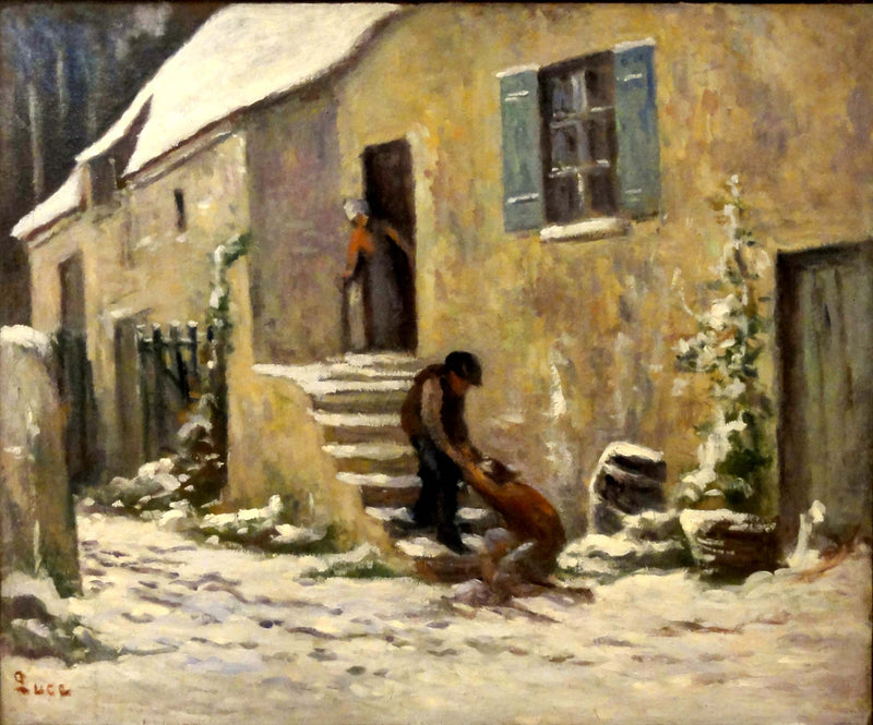 Rolleboise, o retorno do filho pródigo - Maximilien Luce