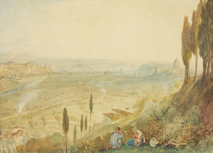 Roma do Monte Mario - J. M. W. Turner