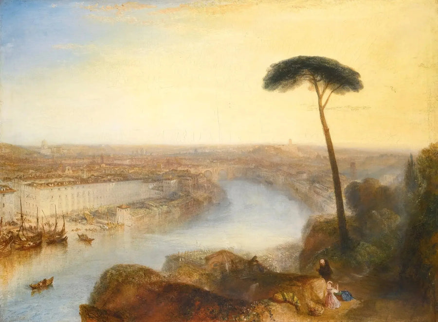Roma, vista do Aventino - J. M. W. Turner