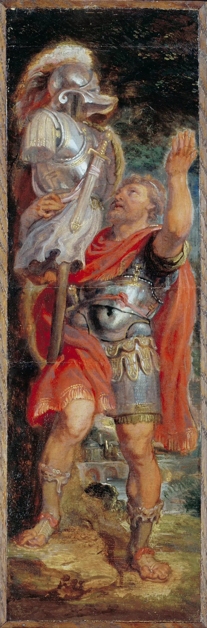 Romulus instala um troféu - Peter Paul Rubens