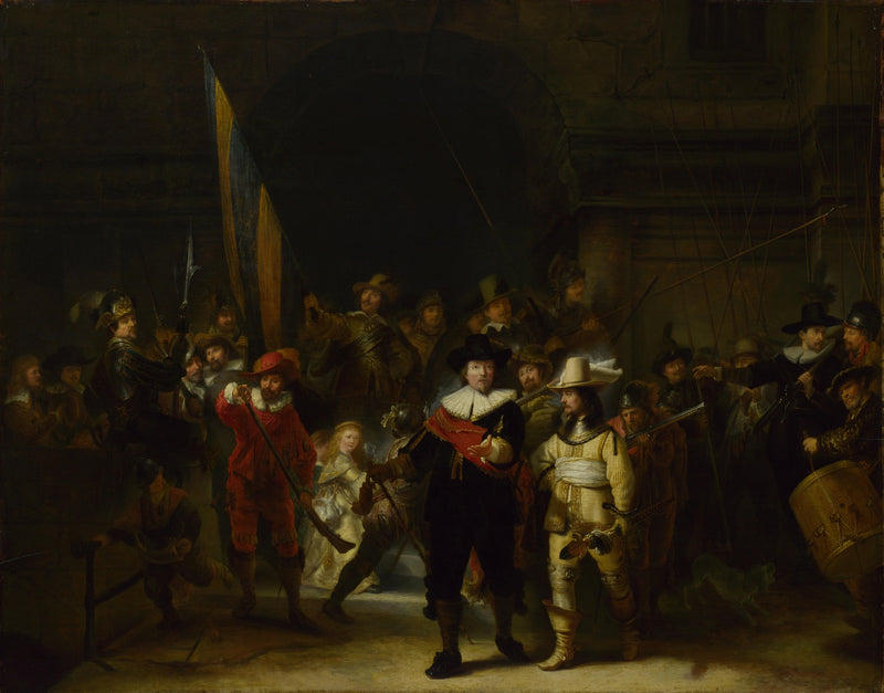 A Ronda da Noite - Rembrandt