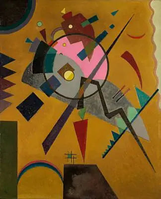 Rosa com Cinza - Vassily Kandinsky