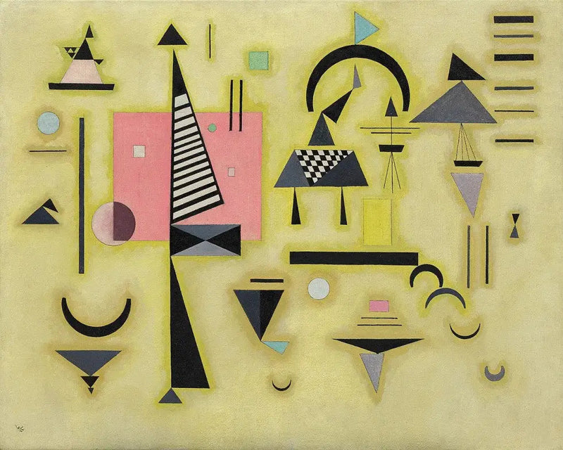 Rosa decisiva - Vassily Kandinsky