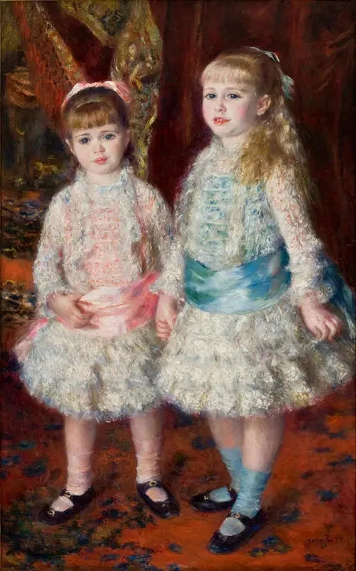 Rosa e Azul - Pierre-Auguste Renoir