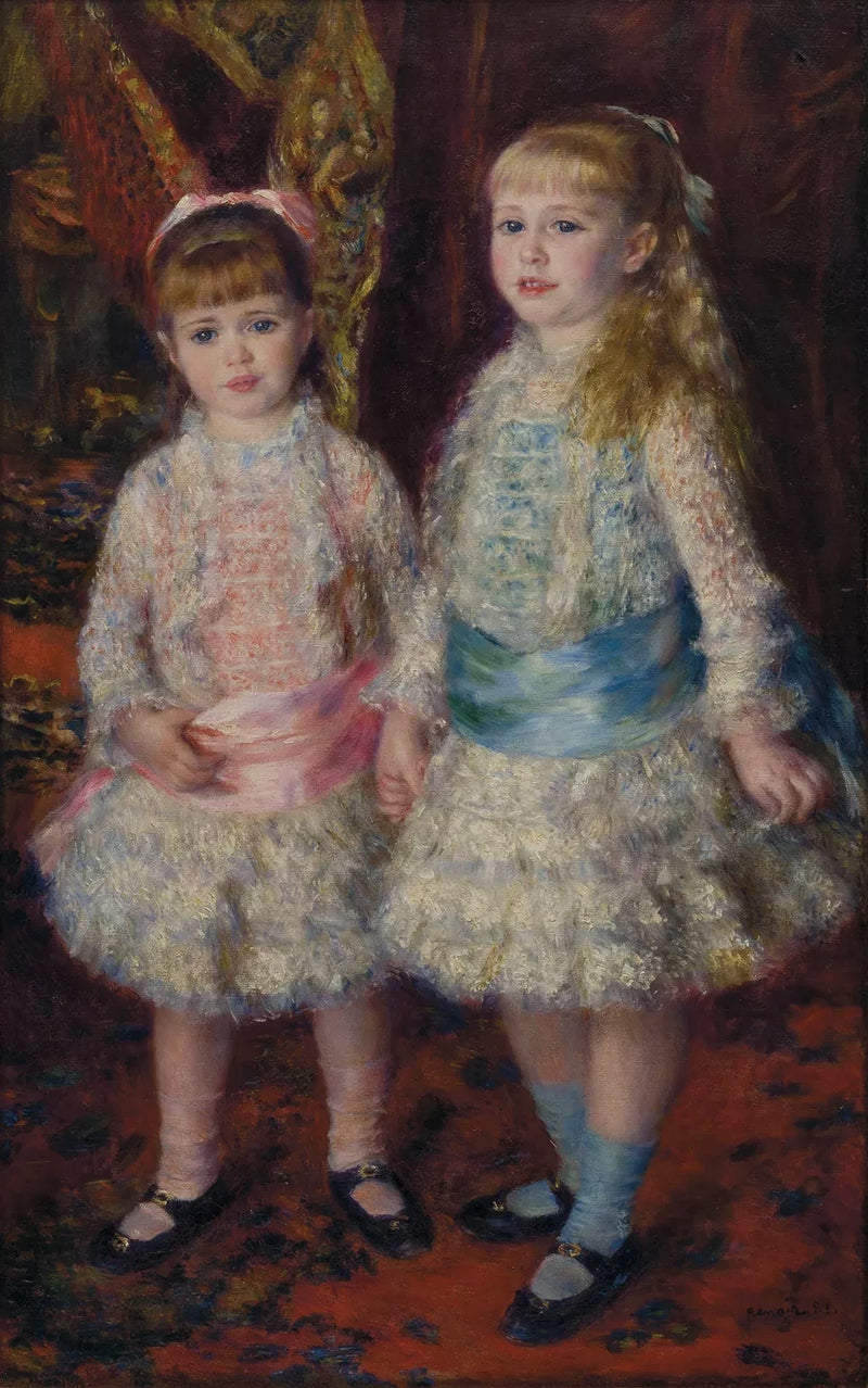 Rosa e Azul - Pierre-Auguste Renoir