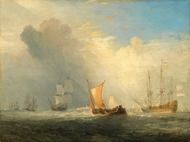 Balsa de Ferry de Rotterdam - J. M. W. Turner