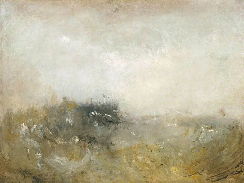 Mar Agitado - J. M. W. Turner