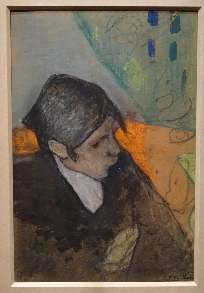 Roussel com mecha preta - Édouard Vuillard