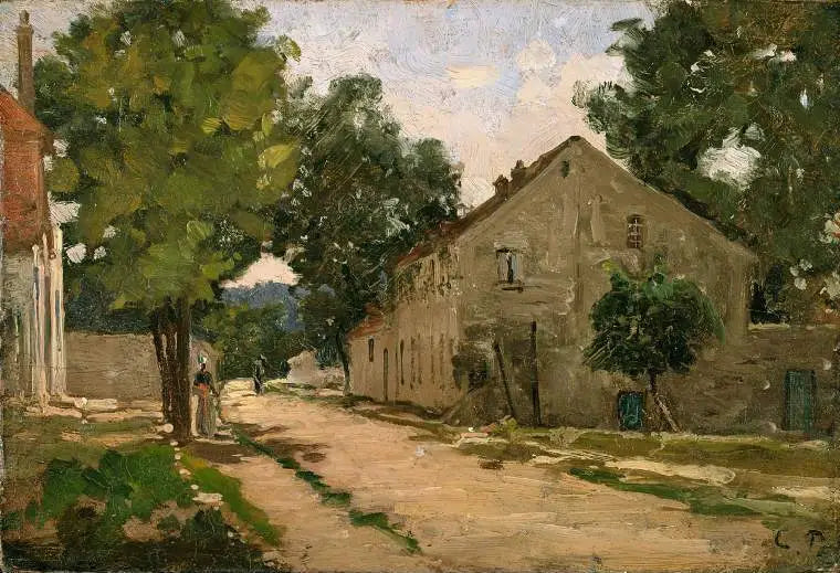 Rota de Port-Marly - Camille Pissarro