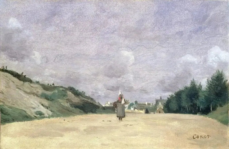 Rota na Normandia - Jean-Baptiste Camille Corot