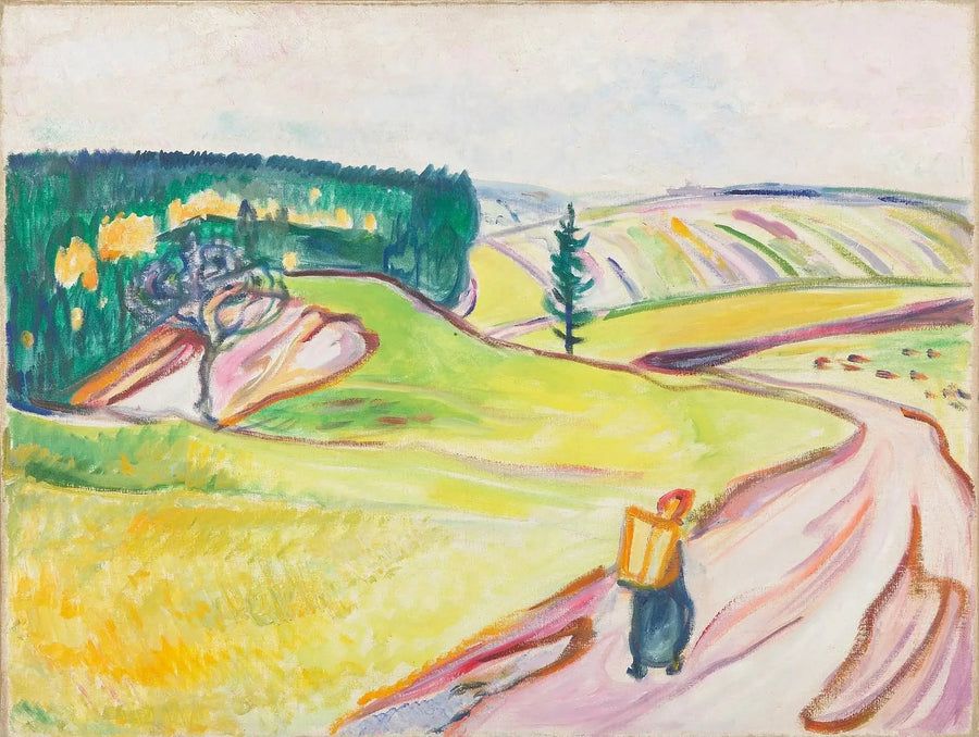 Rota na Turíngia - Edvard Munch
