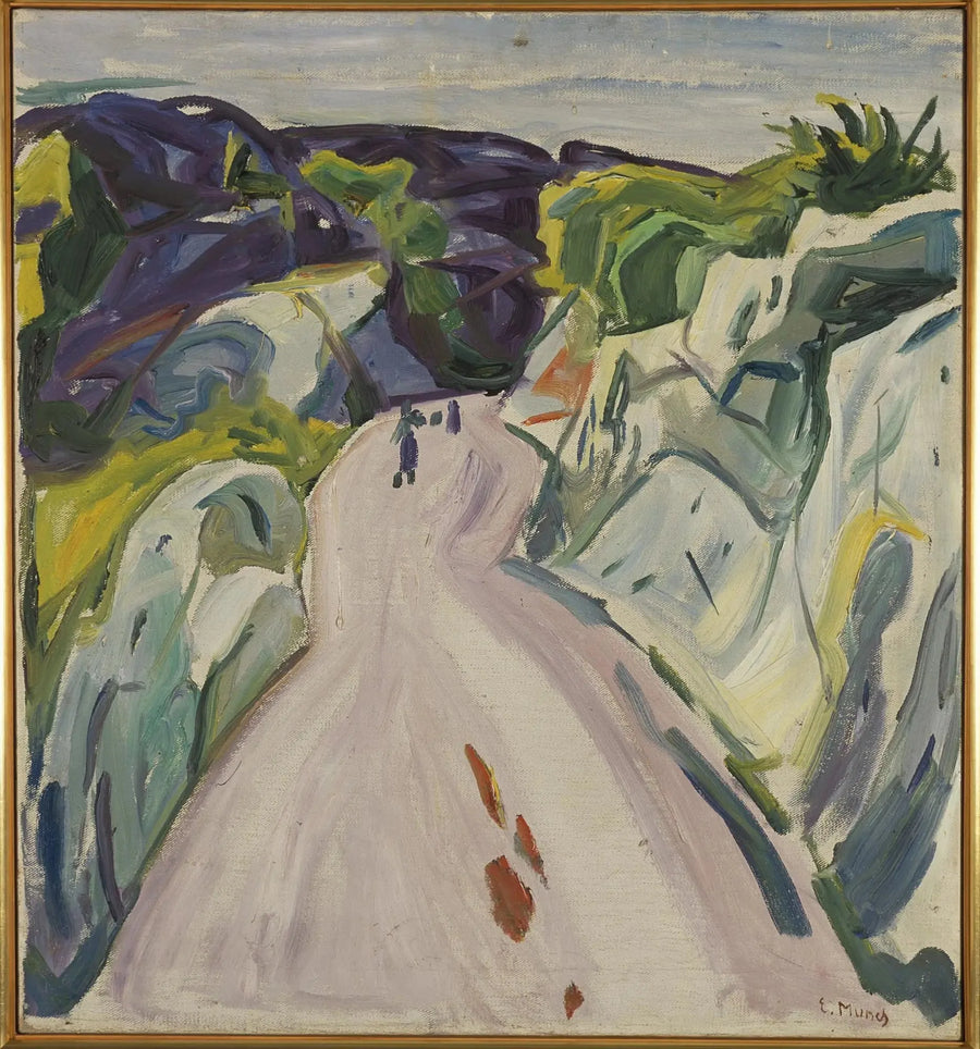 Rota perto de Kragerø - Edvard Munch