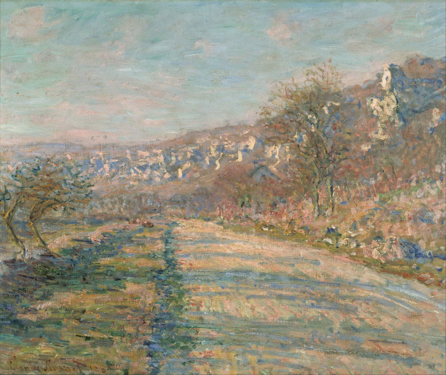 A Rota de La Roche-Guyon W582 - Claude Monet