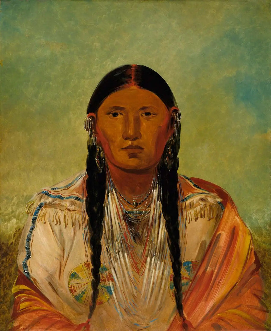 Ru-ton-wee-me, Pomba na Asa - George Catlin