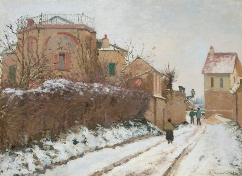 Rua da Cidadela, Pontoise - Camille Pissarro