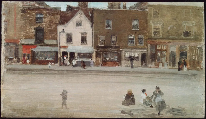 Rua do Velho Chelsea - James Abbott McNeill Whistler