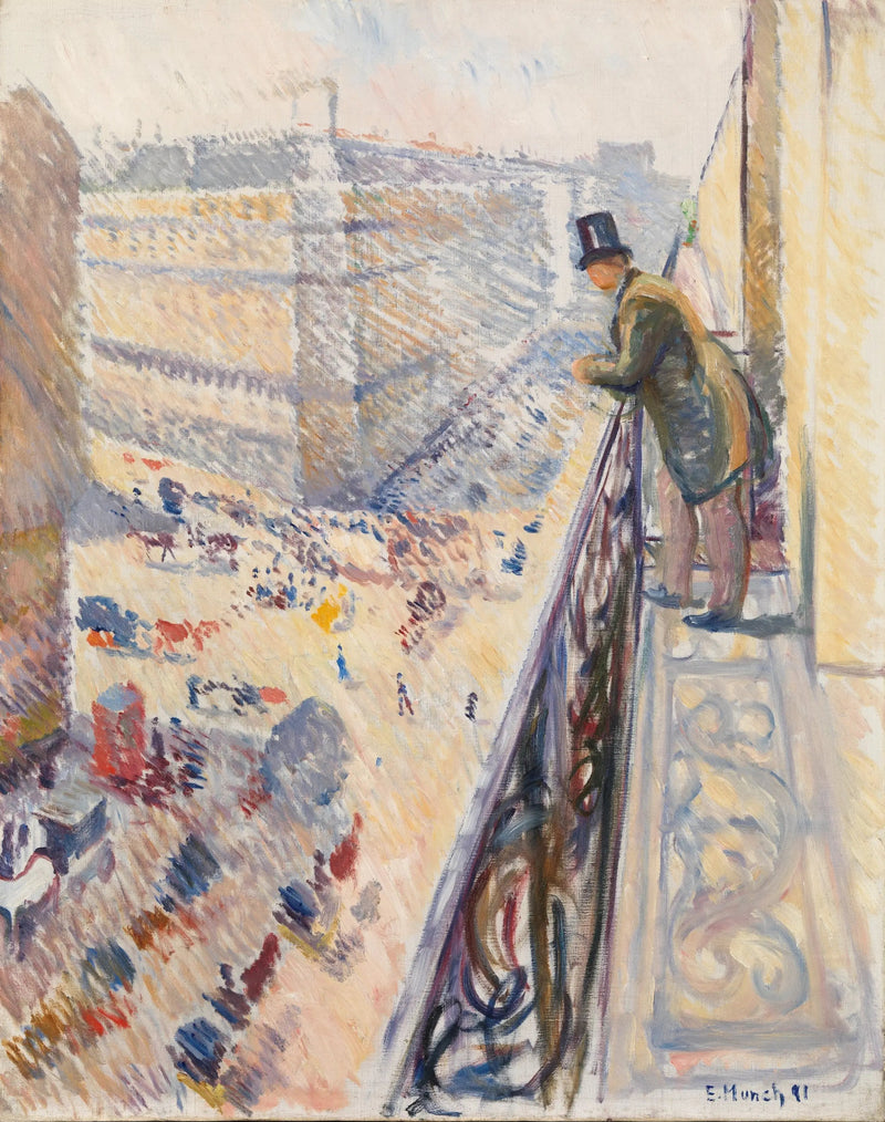 rua Lafayette - Edvard Munch