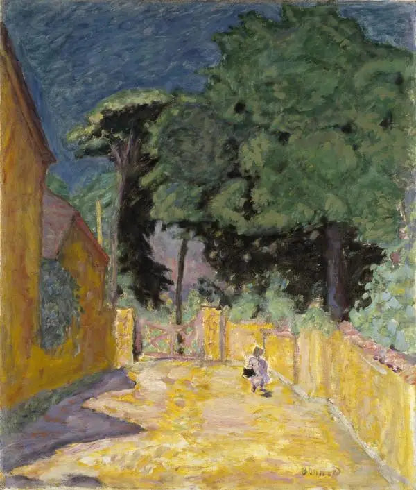 Rua em Vernonnet [Ruelle à Vernonnet] - Pierre Bonnard
