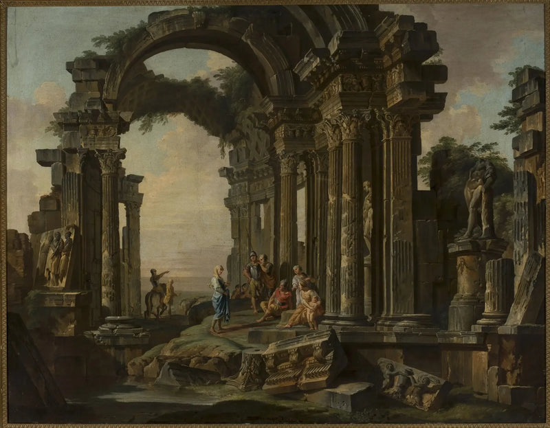 Ruínas Romanas - Giovanni Paolo Panini