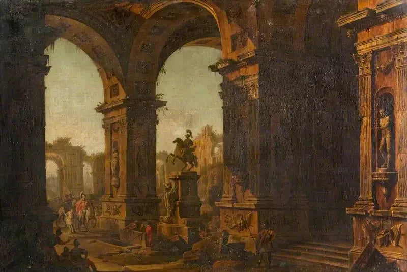 Ruínas Romanas - Giovanni Paolo Panini