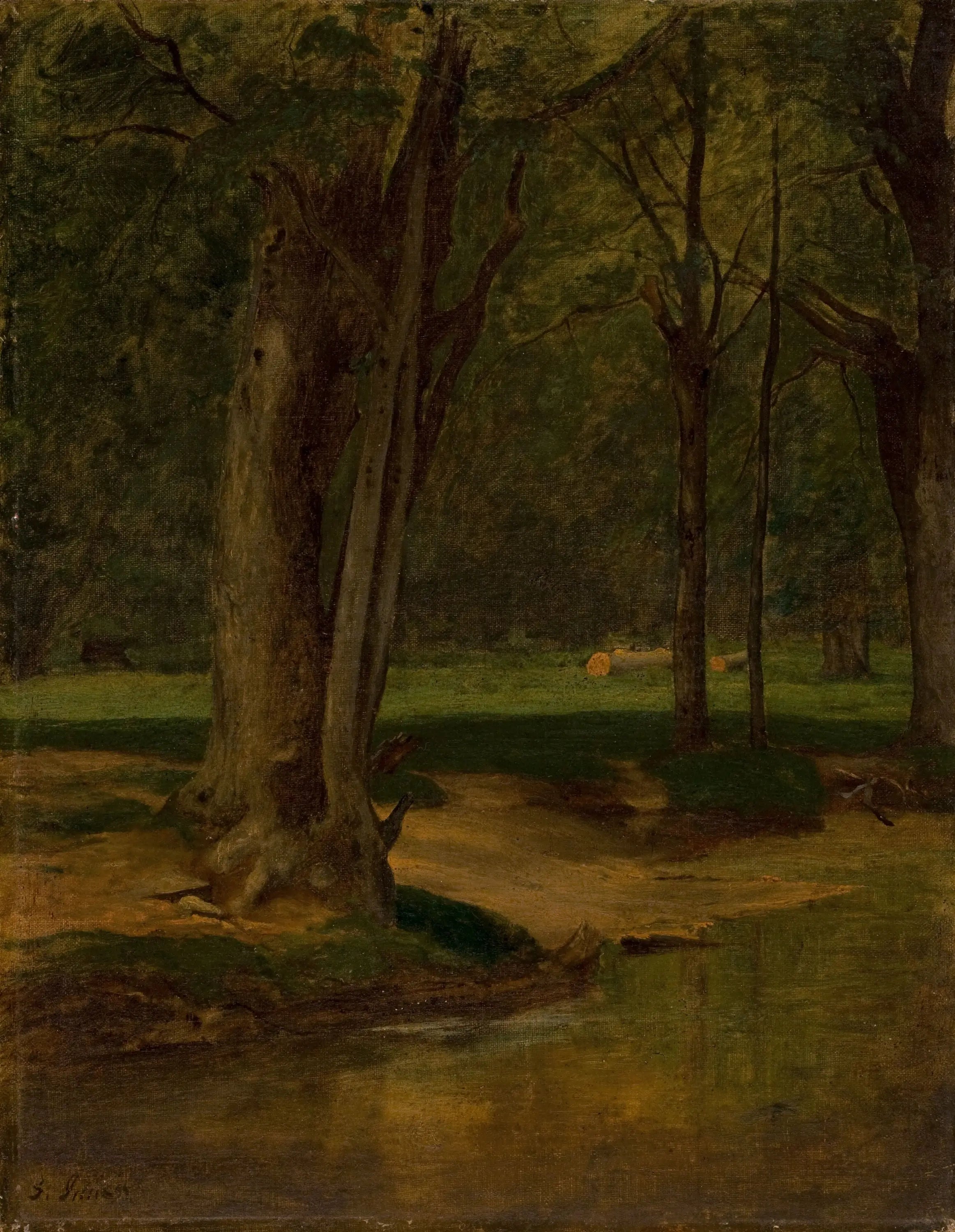 Ruisseau à truites North Conway - George Inness - Alpha Reproduction