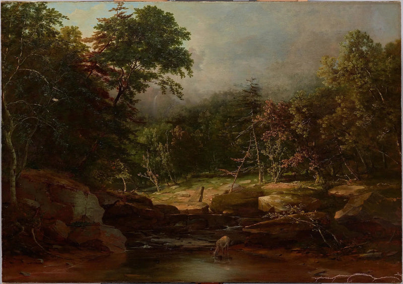 Riacho nas montanhas - George Inness