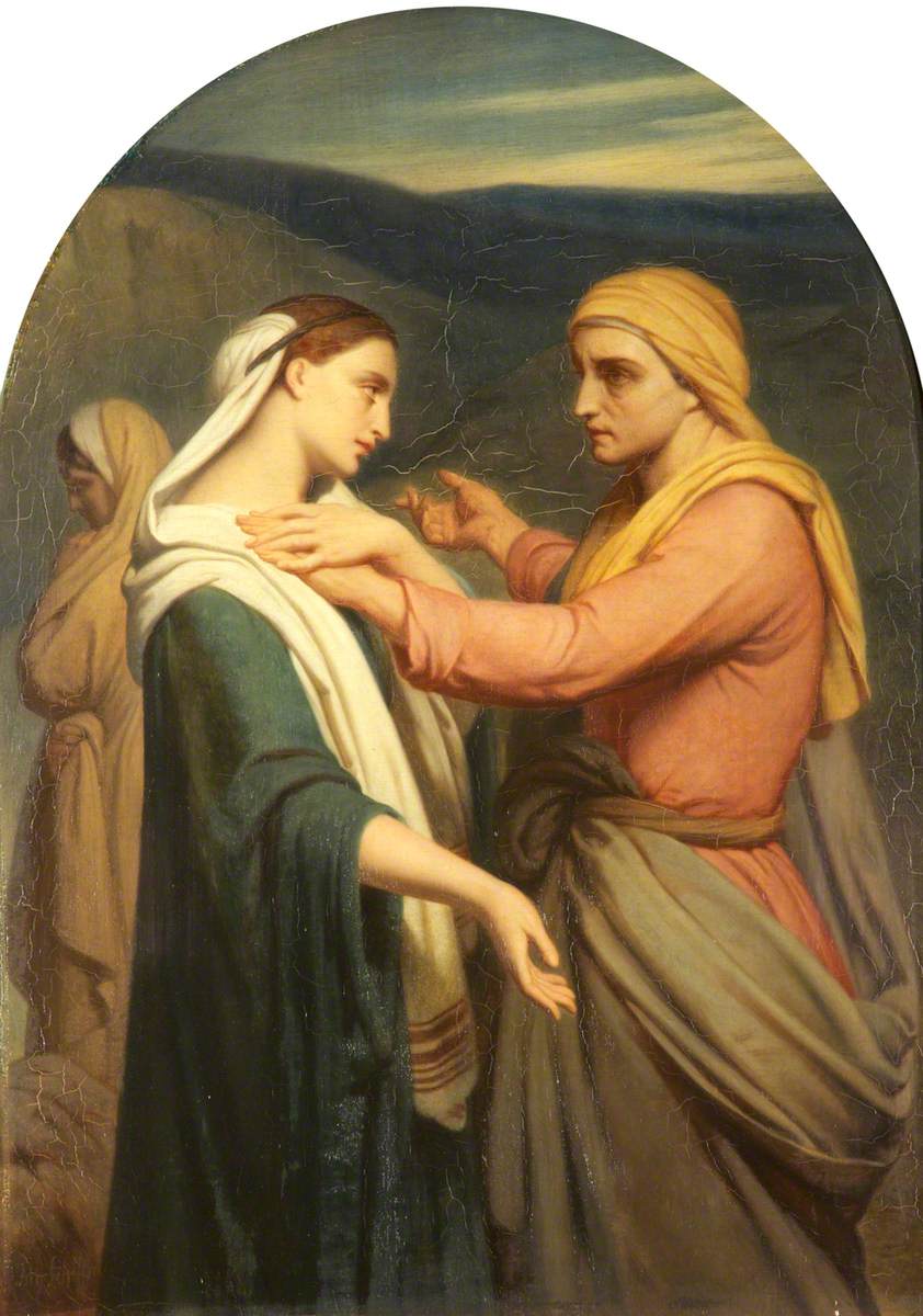 Rut e Noemi - Ary Scheffer