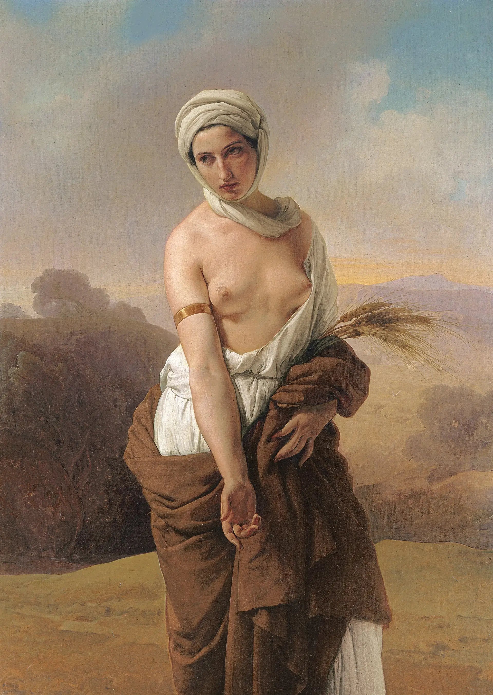 Ruth - Francesco Hayez - Alpha Reproduction
