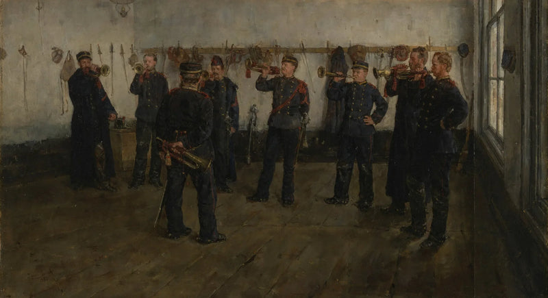Exercitar-se no sinal - Isaac Israëls