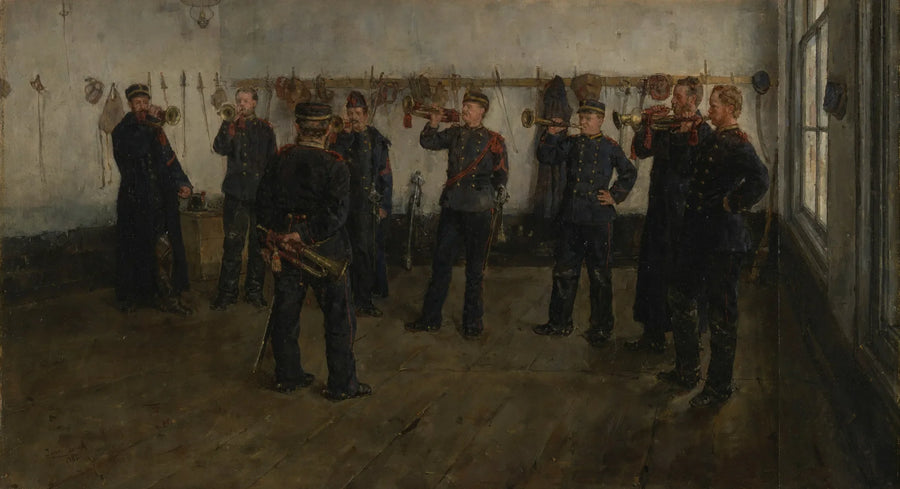 Exercitar-se no sinal - Isaac Israëls