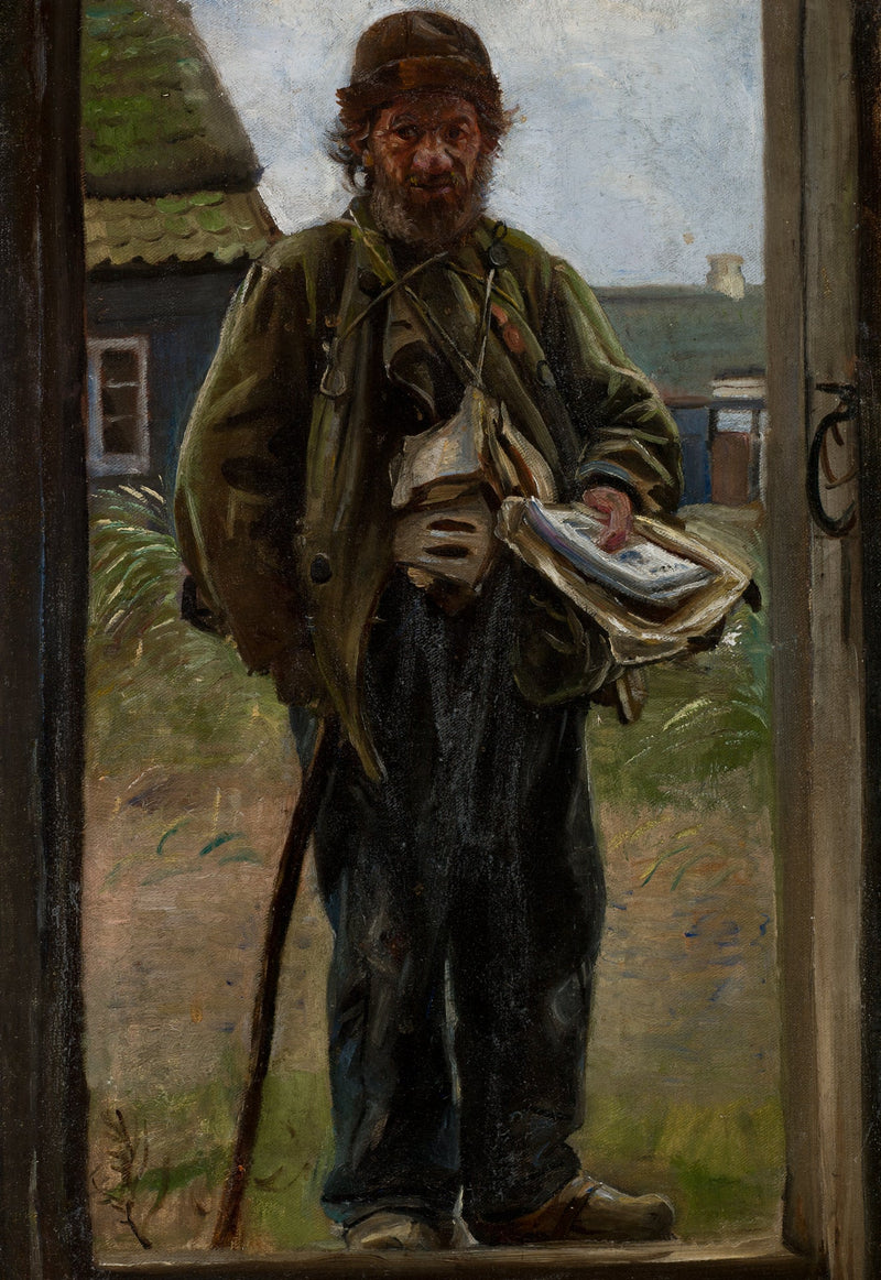 Søren Bondhagen vende baladas. - Michael Peter Ancher