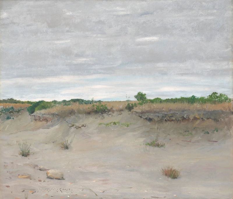 Areia varrida pelo vento - William Merritt Chase
