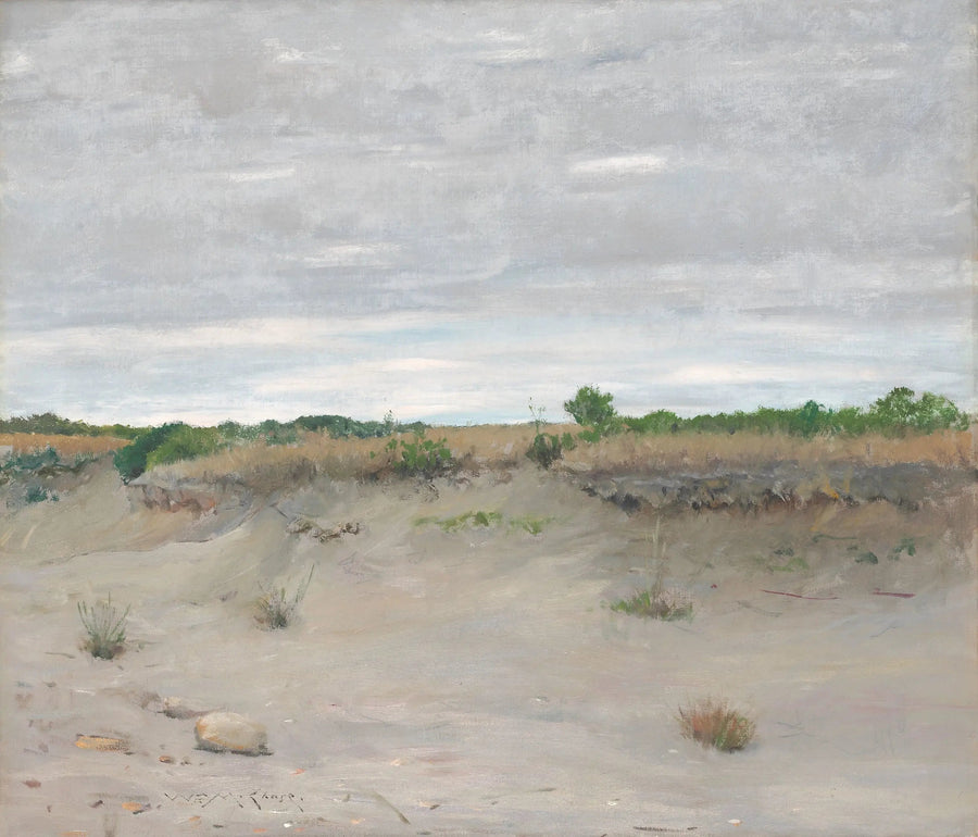 Areia varrida pelo vento - William Merritt Chase