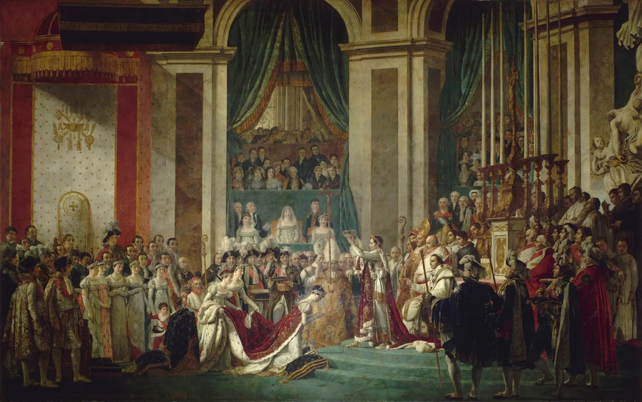 Sagrado do imperador Napoleão I e coroação da imperatriz Joséphine - Jacques-Louis David