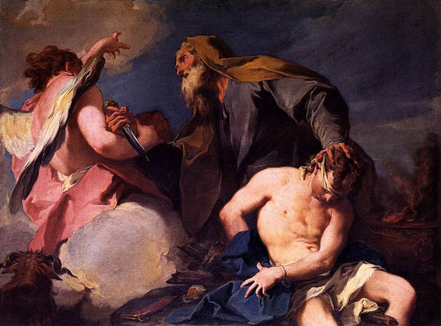 Sacrifício de Isaac - Giovanni Battista Pittoni