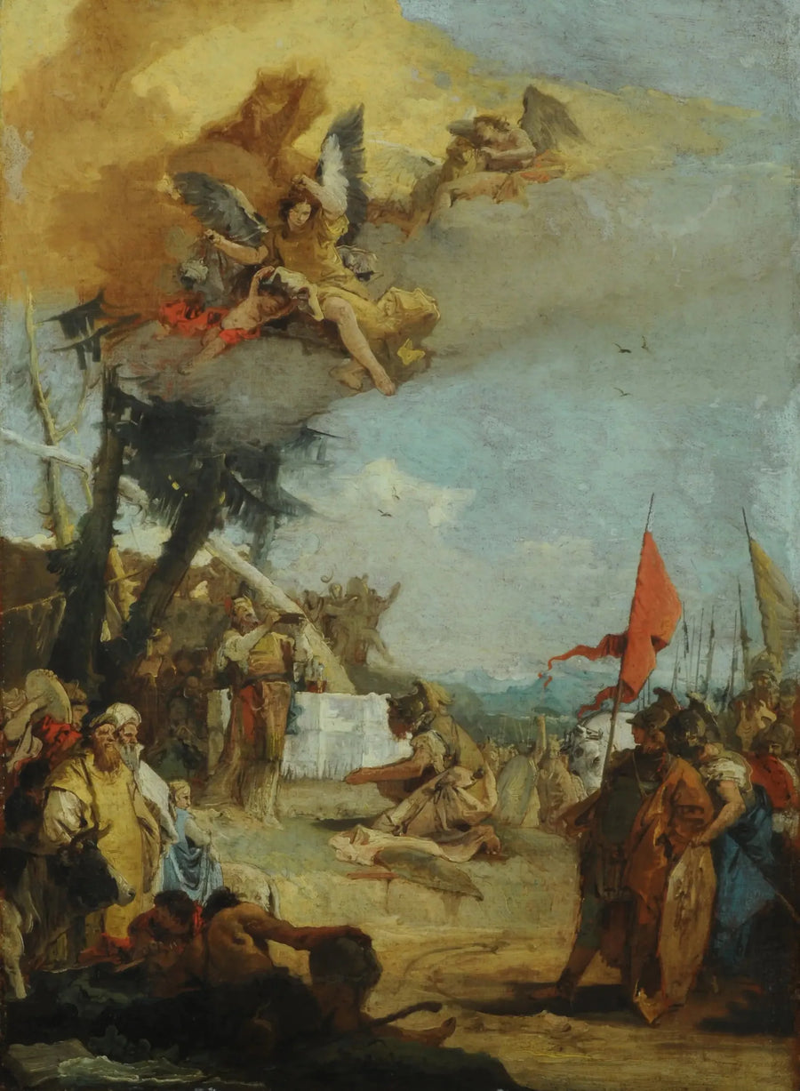 Sacrifício de Melquisedeque - Giovanni Battista Tiepolo