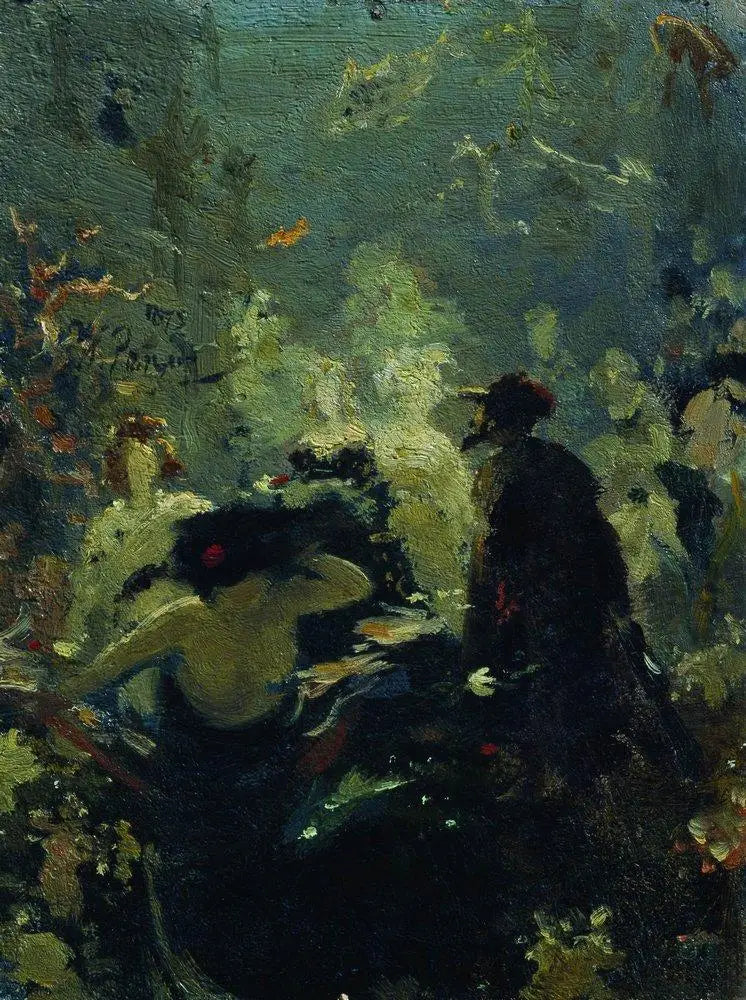 Sadko no reino subaquático. - Ilya Repin