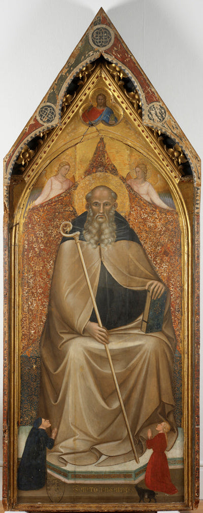 Saint Antoine abbé intronisé - Spinello Aretino - Alpha Reproduction