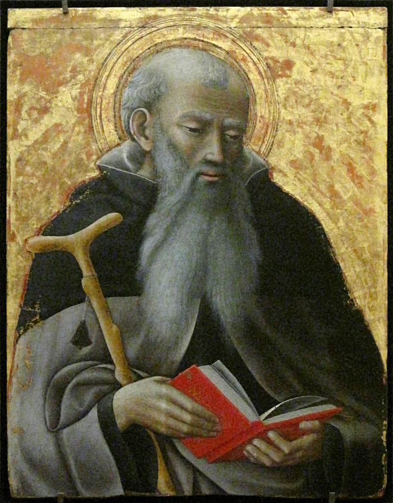 São Antônio abade - Mestre da Osservanza