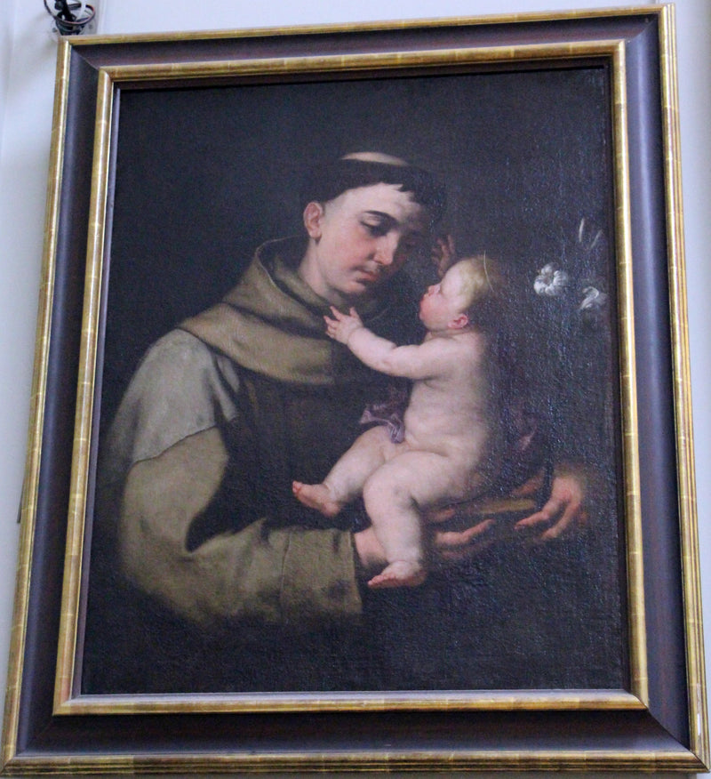 São Antônio de Pádua e o Menino Jesus - Luca Giordano