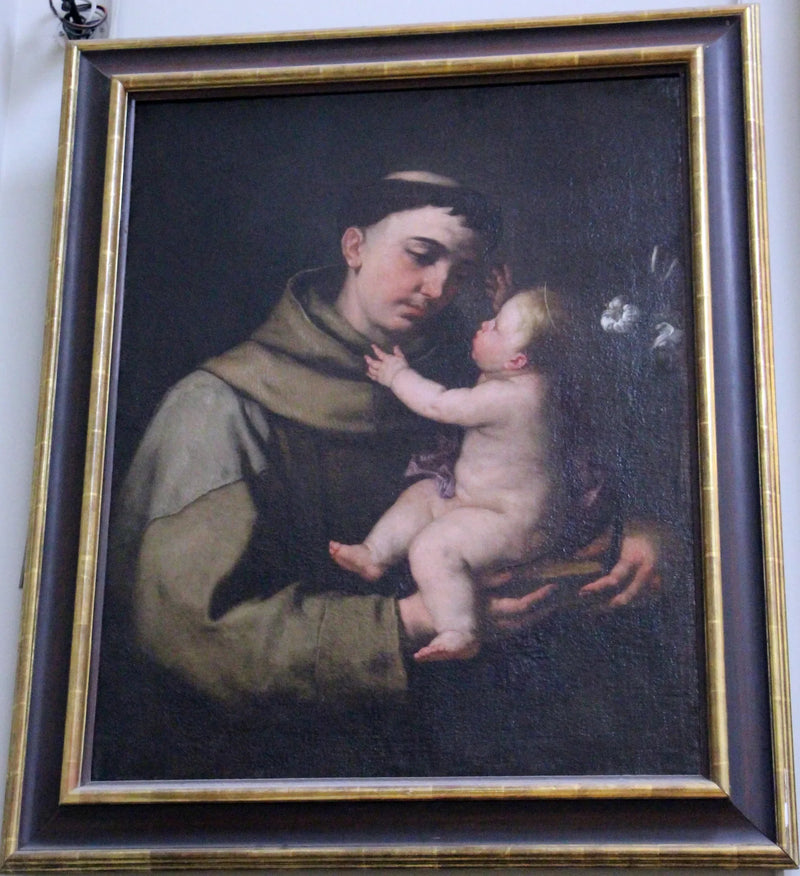 São Antônio de Pádua e o Menino Jesus - Luca Giordano