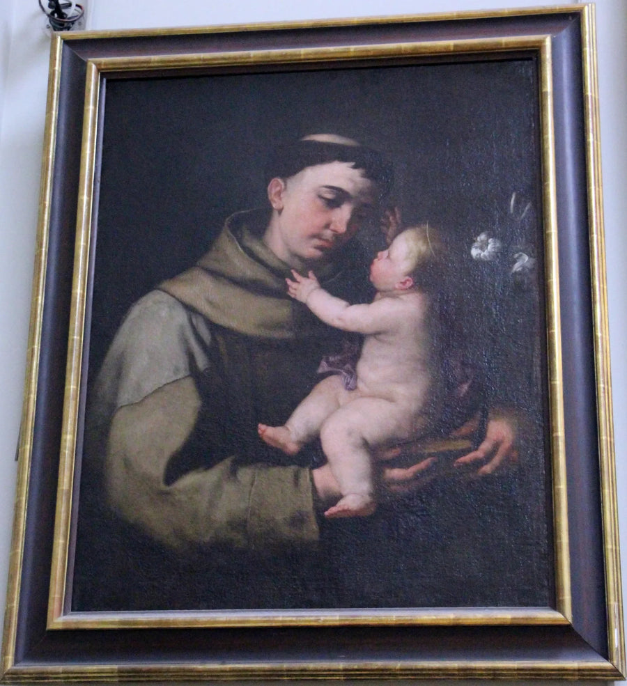 São Antônio de Pádua e o Menino Jesus - Luca Giordano