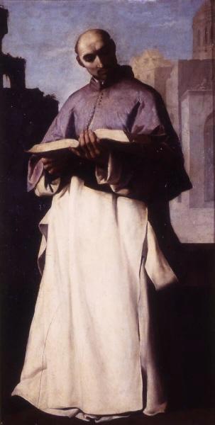 Saint Artaldus - Francisco de Zurbarán