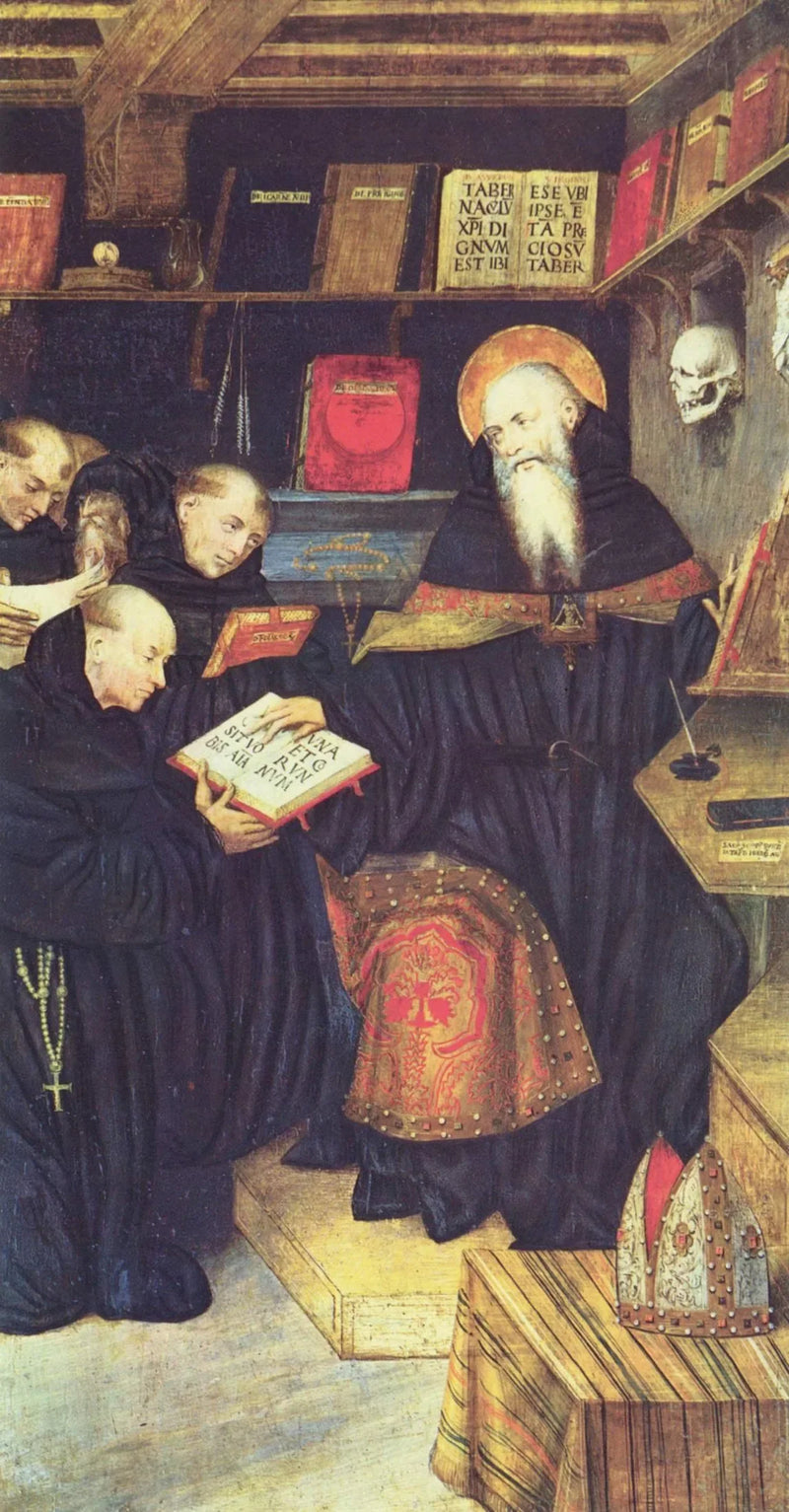 São Agostinho e os eremitas - Gaudenzio Ferrari
