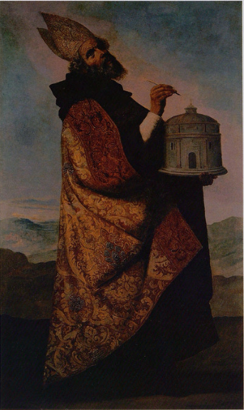 São Agostinho - Francisco de Zurbarán