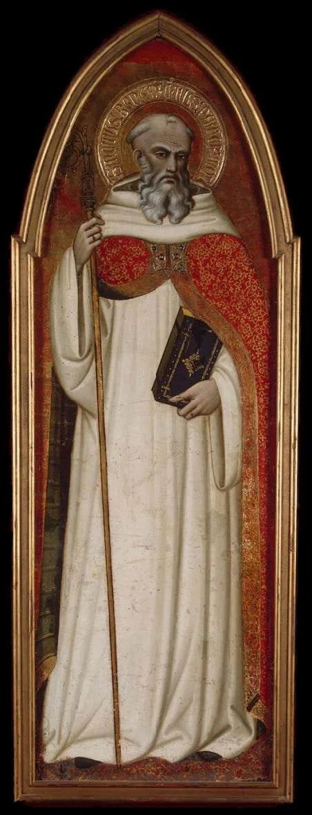 São Benedito (ala de um políptico) - Spinello Aretino