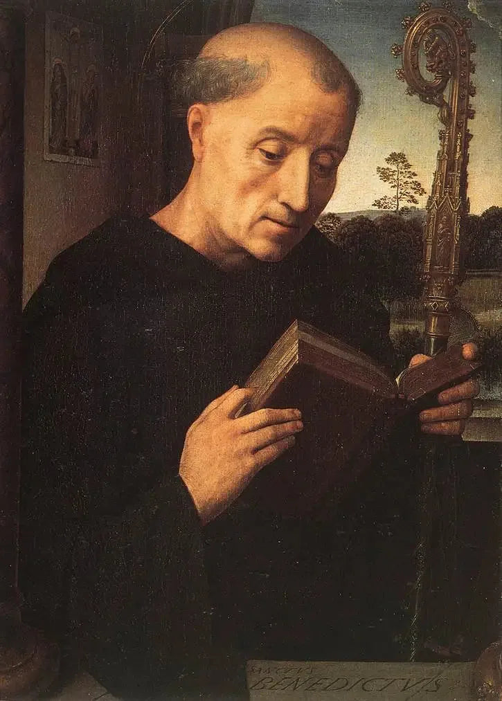 São Bento: Asa esquerda - Hans Memling