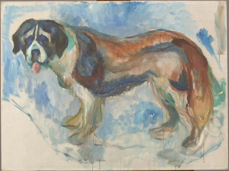 São Bernardo na Neve - Edvard Munch