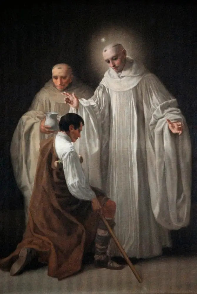 São Bernardo de Claraval curando um enfermo - Francisco de Goya