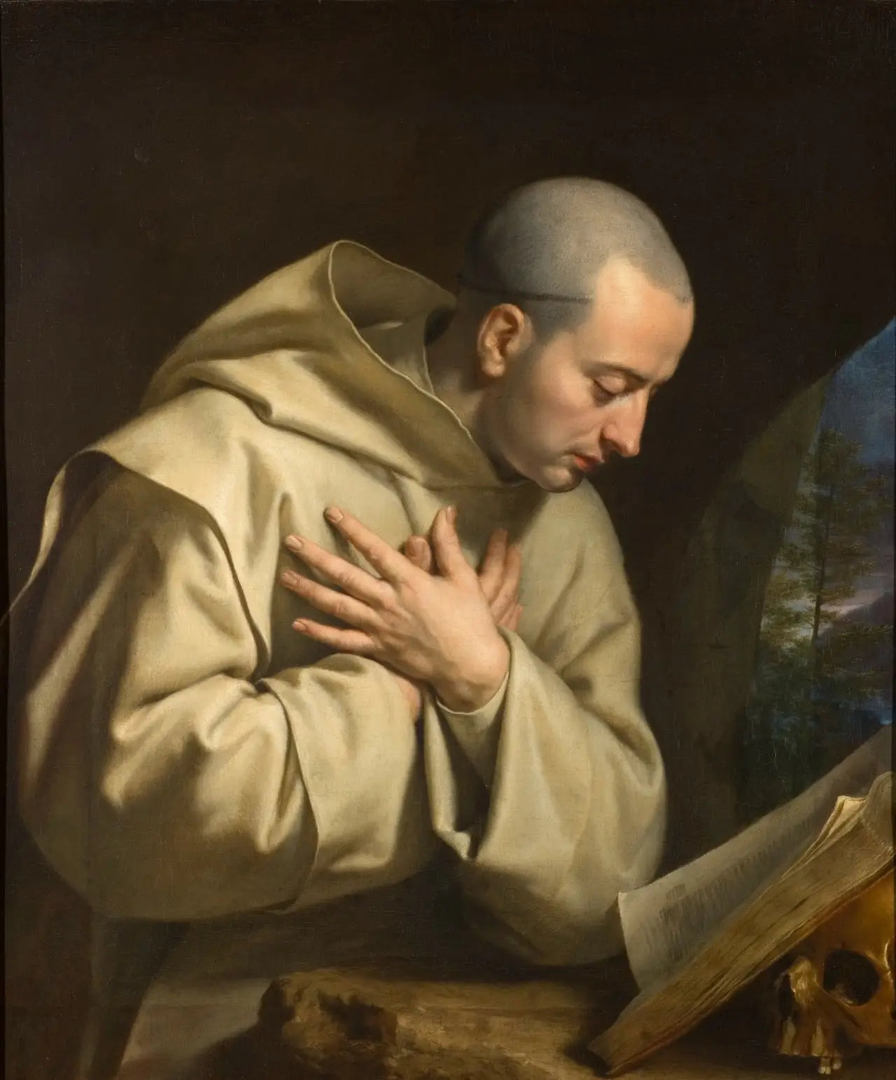 Saint Bruno - Philippe de Champaigne - Alpha Reproduction